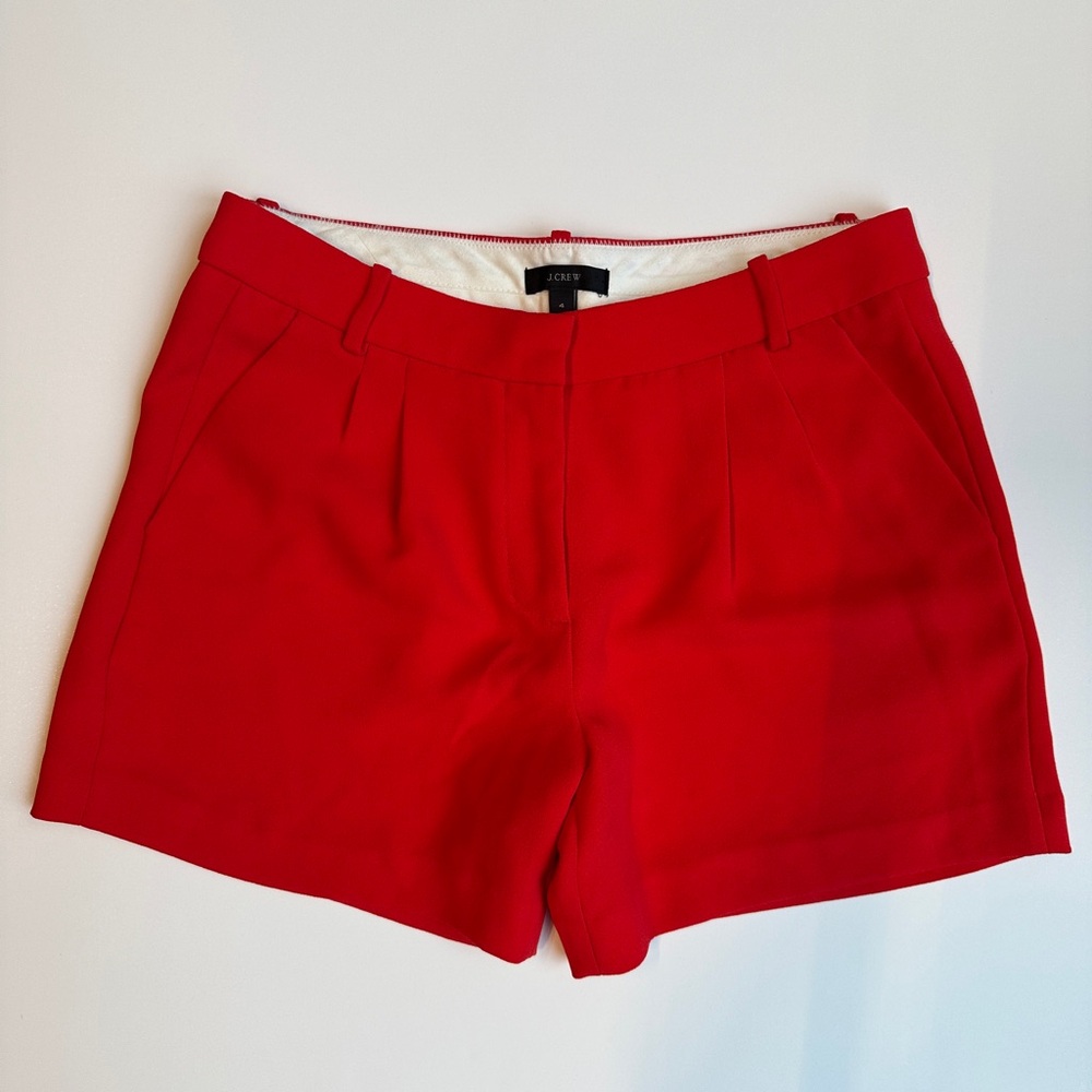 J. Crew Women's Red Shorts